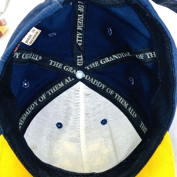Michigan Wolverines Cap 2005 Rose Bowl Gameday Blue w Gold Strapback Authentic - Picture 5 of 14